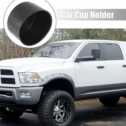 2Pc Heavy Duty Cup Holder Insert For 09-16 Dodge Ram 1500 10-16 2500 3500 Rubber