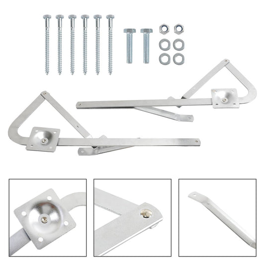 Solid Spare Pair Attic Ladder Spreader Hinge Arms For MFG Werner Series 55-2 after 2010