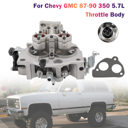Throttle Body For Chevy GMC 87-90 350 5.7L Truck Silverado Tahoe Suburban TBI