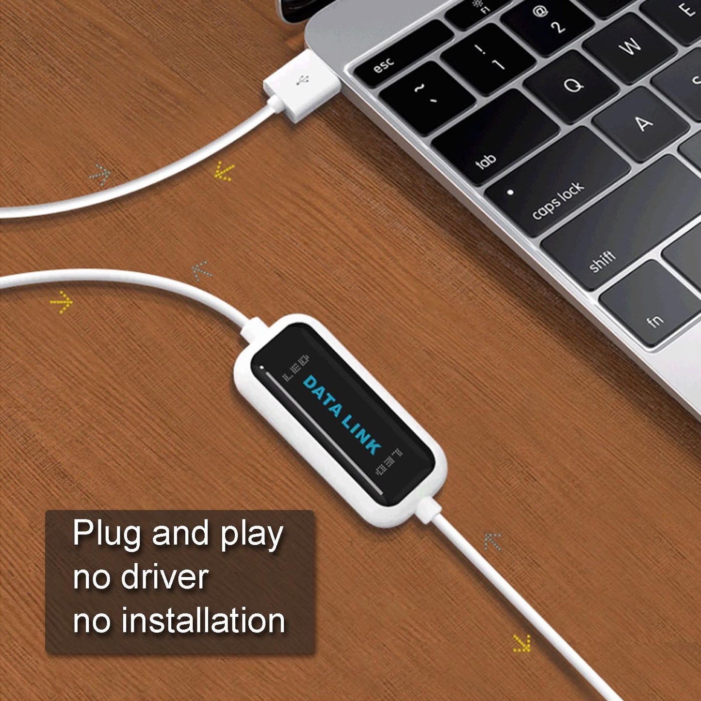 High Speed USB Pc to Pc Online Share Sync Link Net Direct Data File Transfer USA