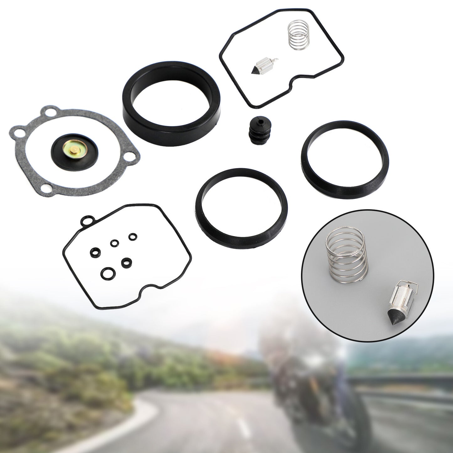 Carburetor Carb Rebuild Kit fits for CV Type 1990~Up XL 883 1200 Softail Dyna