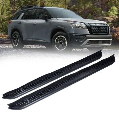L+R For 22-25 Nissan Pathfinder SUV Nerf Bars Aluminum Running Boards Side Steps