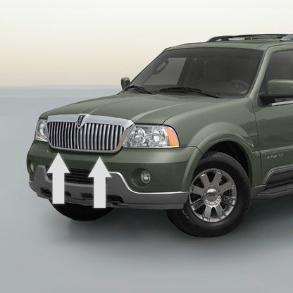 CHROME GRILLE GRILL TRIM KIT For LINCOLN NAVIGATOR 98 99 00 01 02 03 04