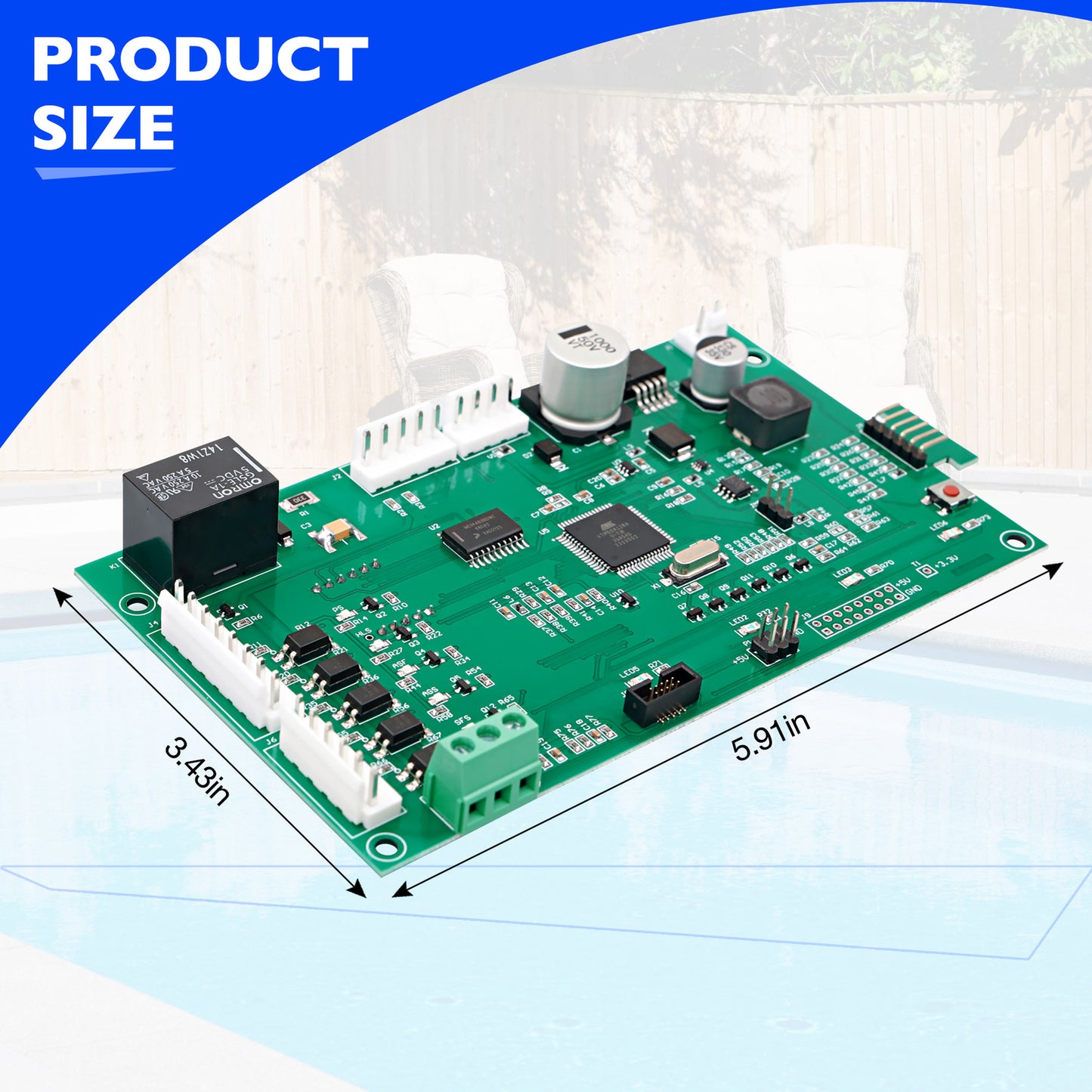 42002-0007S Pool Heater Control Board Kit For NA/LP Mastertemp Sta-Rite 461105