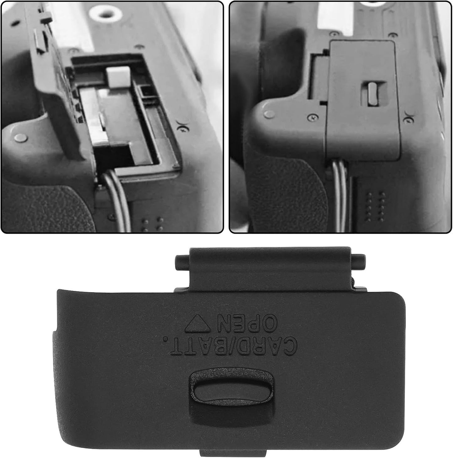 Camera Battery Cover Lid Door Repair Kit For Canon EOS 1300D Rebel T6 Kiss X80