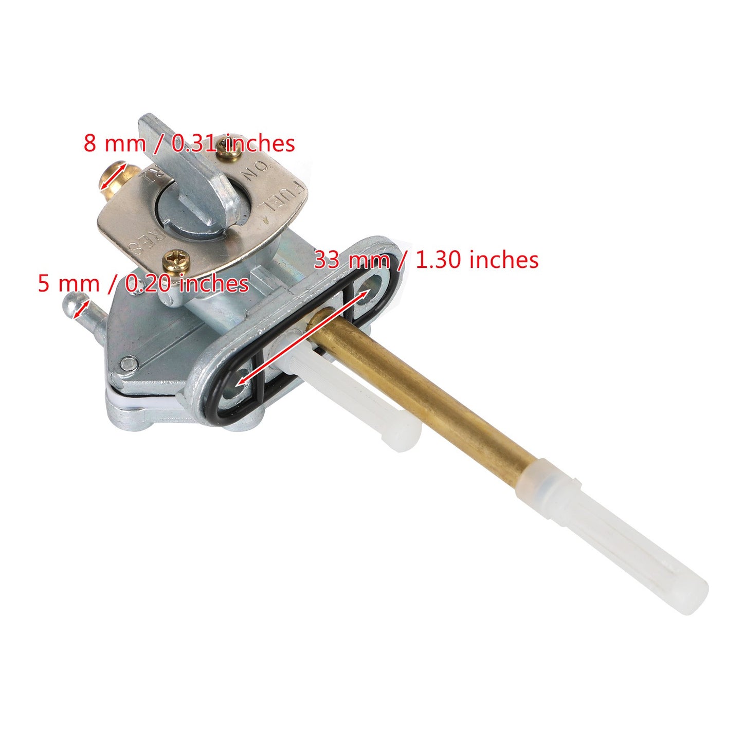 Gas Tank Fuel Cock Valve Petcock Fits for Suzuki DR-Z400S 00-19 DR-Z400SM 05~21