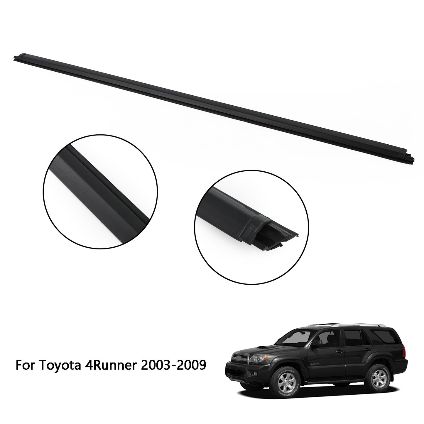 Rear Liftgate Glass Molding Weatherstrip 68290-35031 For Toyota 4Runner 03-09 N