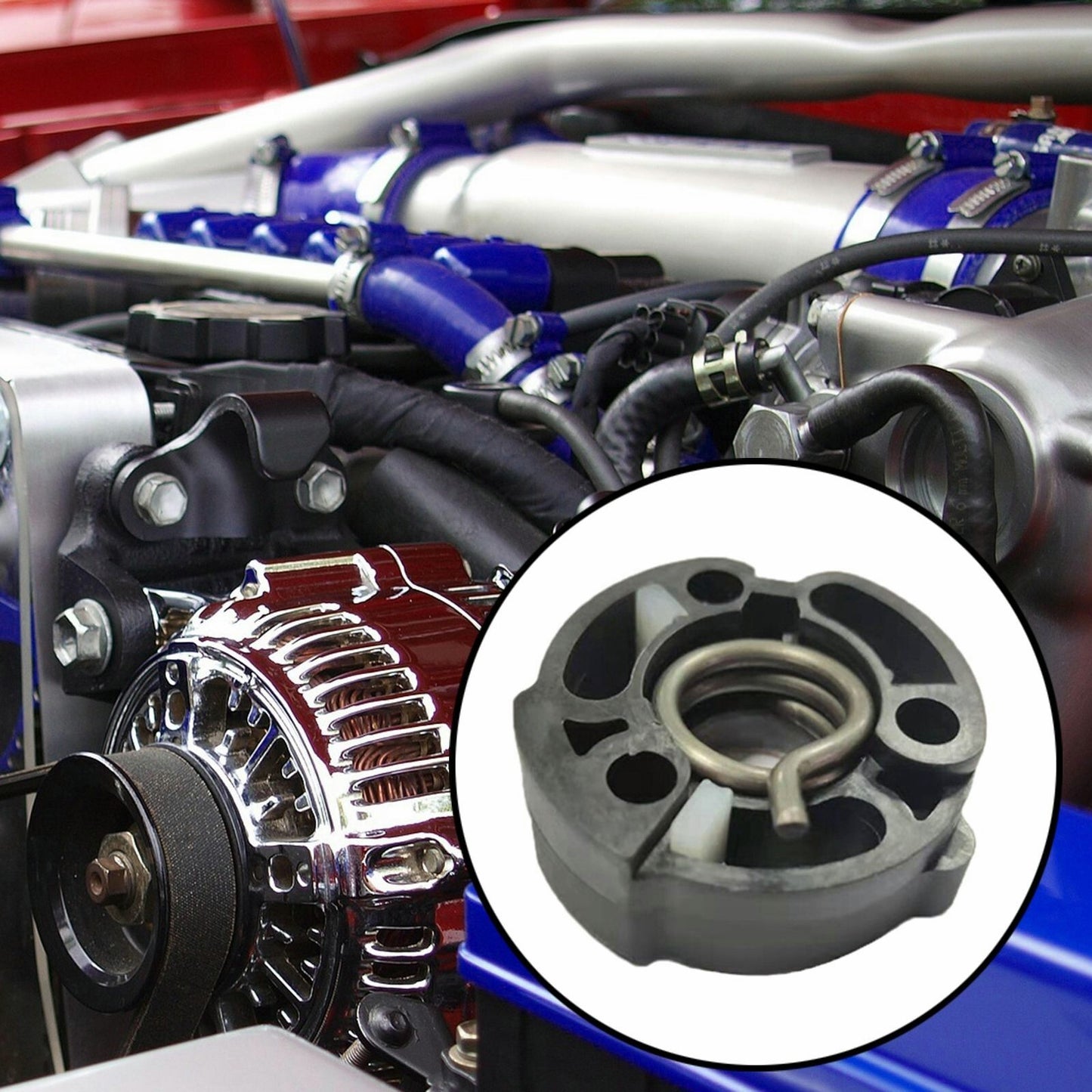 Supercharger Isolator (Coupler) 3.0 Liter For Jaguar Land Rover Range Torsion
