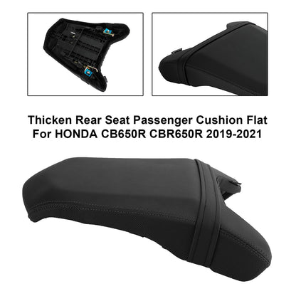Rear Passenger Seat Cushion Tail Pu Flat Black A For Honda Cb Cbr 650R 19-2