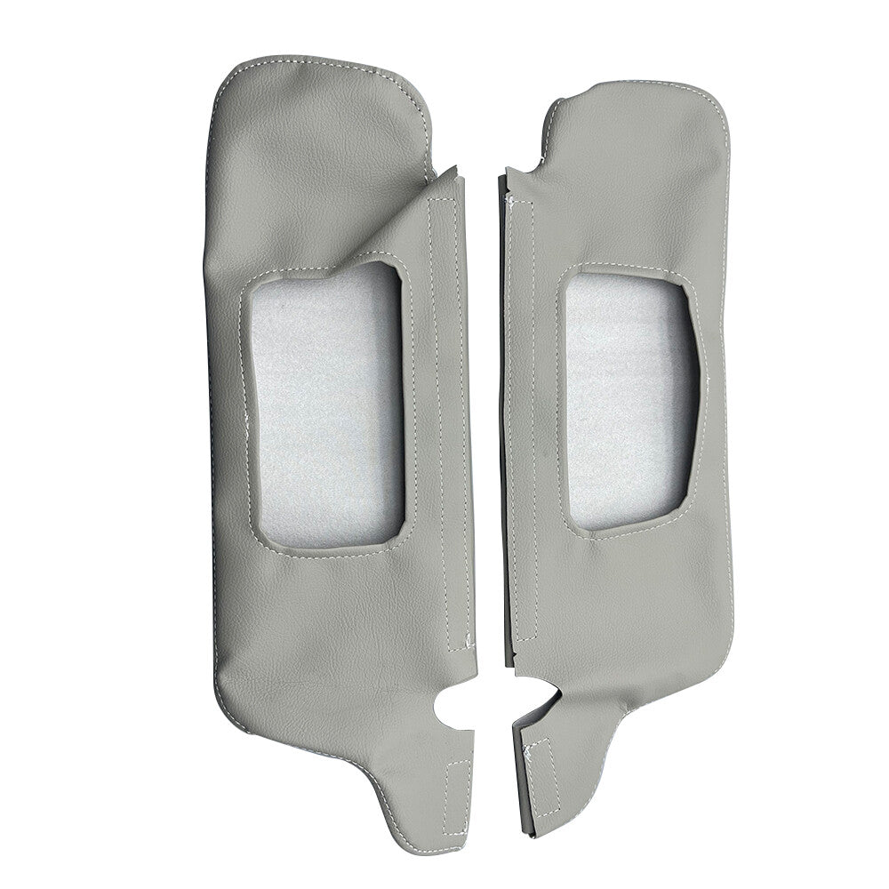 For 94-04 Ford Mustang Sun Visor Replacement Cover Driver Passenger Repair Gray