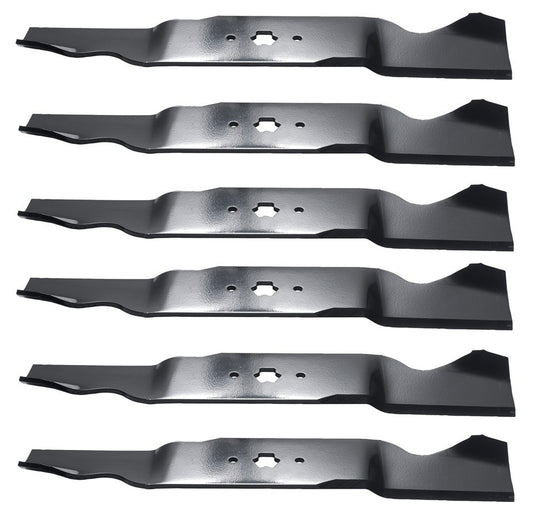 Solid Spare (6) Oregon 98-072 Blades for 54" MTD 742-0677 Cub Cadet 942-0677 Sears