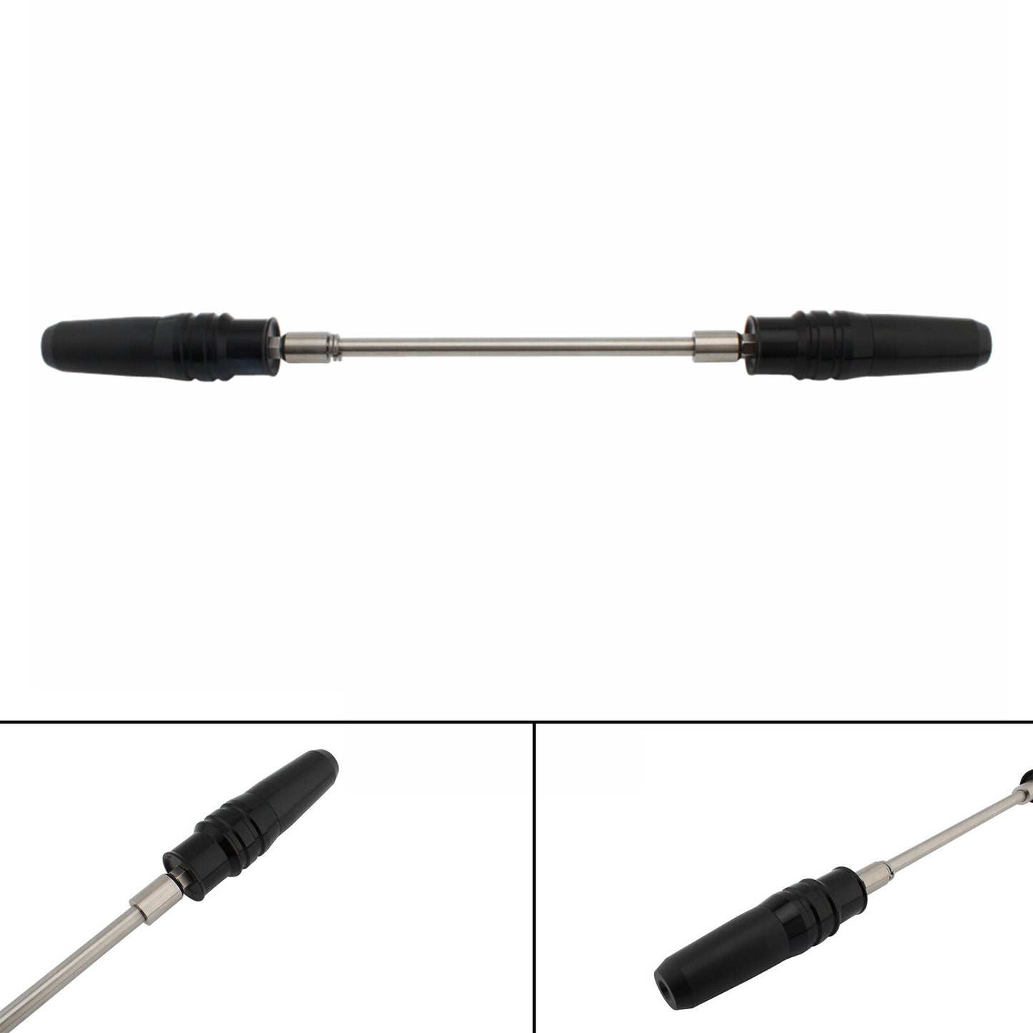 Cnc Anti-Crash Frame Sliders Protector Black For Ducati 696 796 1100 08-14