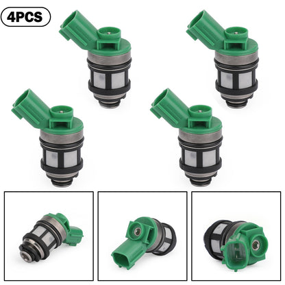 4x New Fuel Injectors For 96-04 Nissan Pickup Frontier Xterra 2.4L