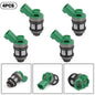 4x New Fuel Injectors For 96-04 Nissan Pickup Frontier Xterra 2.4L