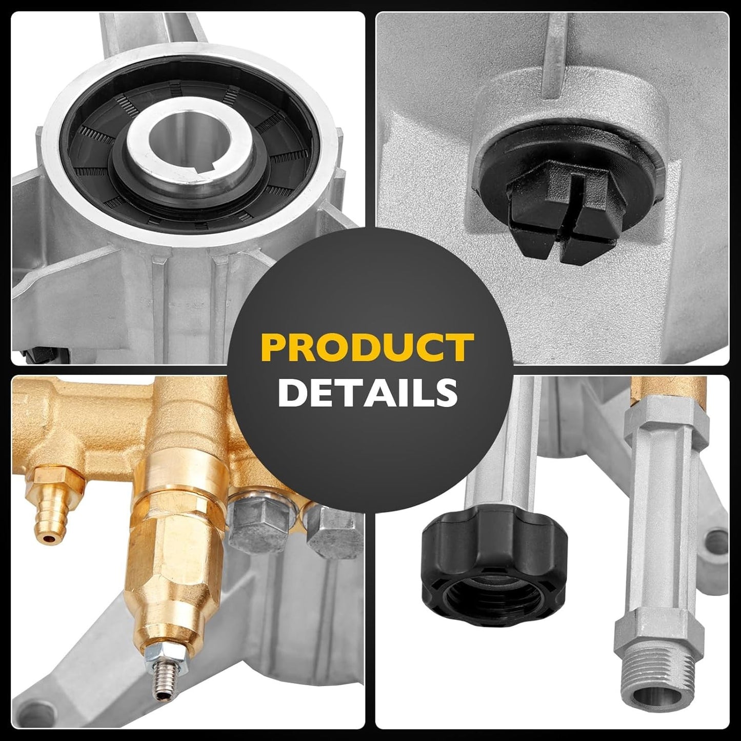 7/8" Shaft 2800 PSI 2.5 GPM Pressure Washer Pumps For AR 202605GS RMW25G28-EZ