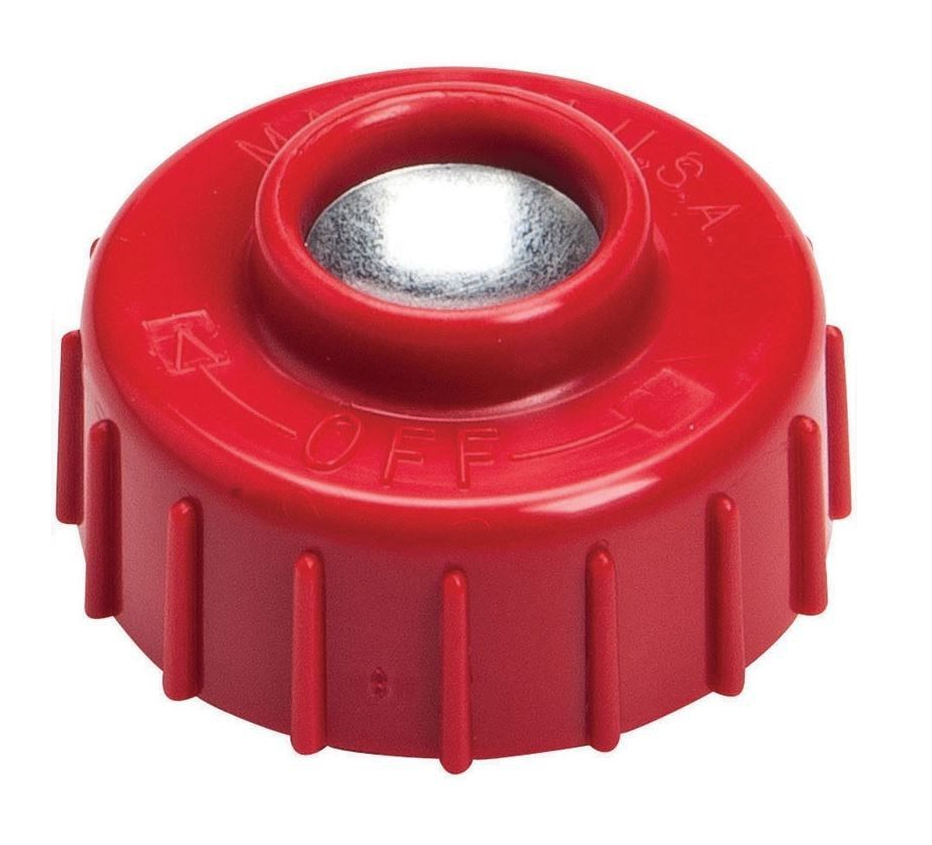 Solid Spare Trimmer Bump Knob Left Hand Thread Red for Homelite & Other Straight Shaft