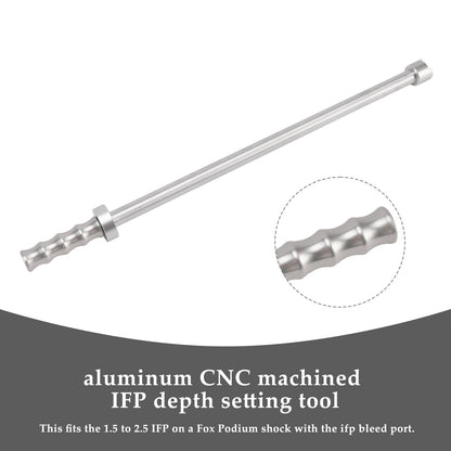 Adjustable IFP Depth Setting/Removal tool For Fox Podium 2.0 shock X3 RZR Turbo