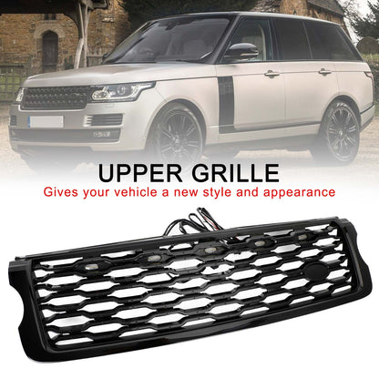 Front Bumper Upper Grill For Land Rover Range Rover Vogue L405 2013-17 W/LED