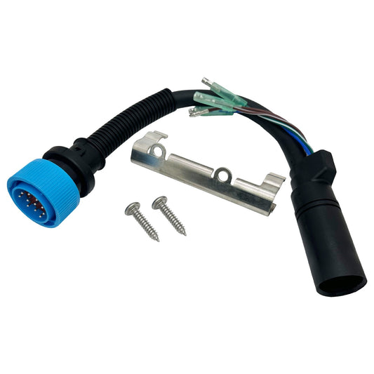 Solid Spare Ignition Wire Adapter Harness Assembly for Mercury 14 Pin to 8 Pin 84-896542T01