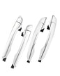 82651F2010 Chrome Outside Exterior Door Handle Set Fit 2017-2020 Hyundai Elantra