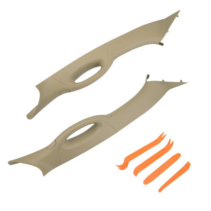 A Pillar Interior Trim Grab Handle Left&Right For 04-08 Ford F-150 Lincoln Beige