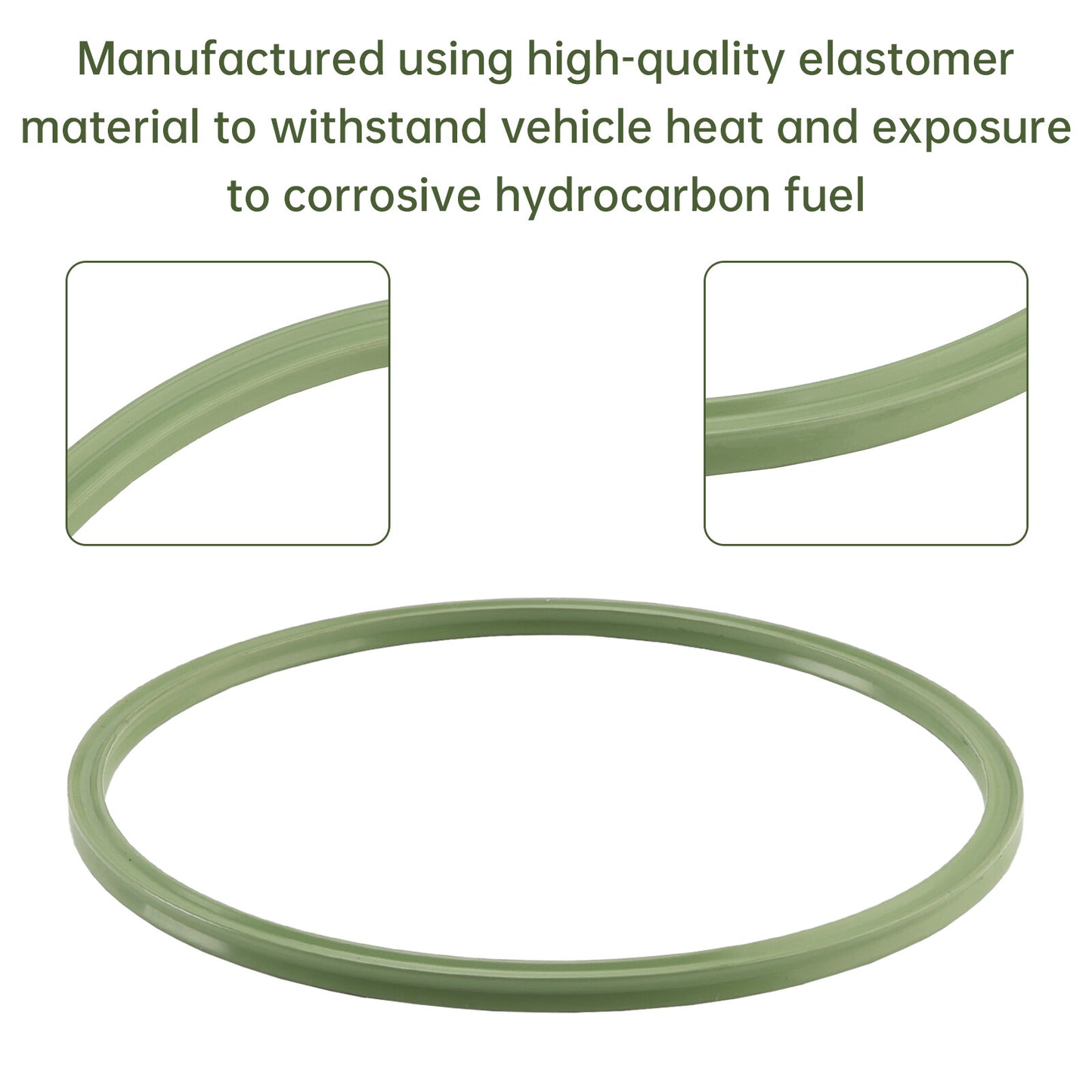 2PCS 2114710179 Fuel Pump Seal Gasket O-Ring for Mercedes-Benz E350 C300 GLK350