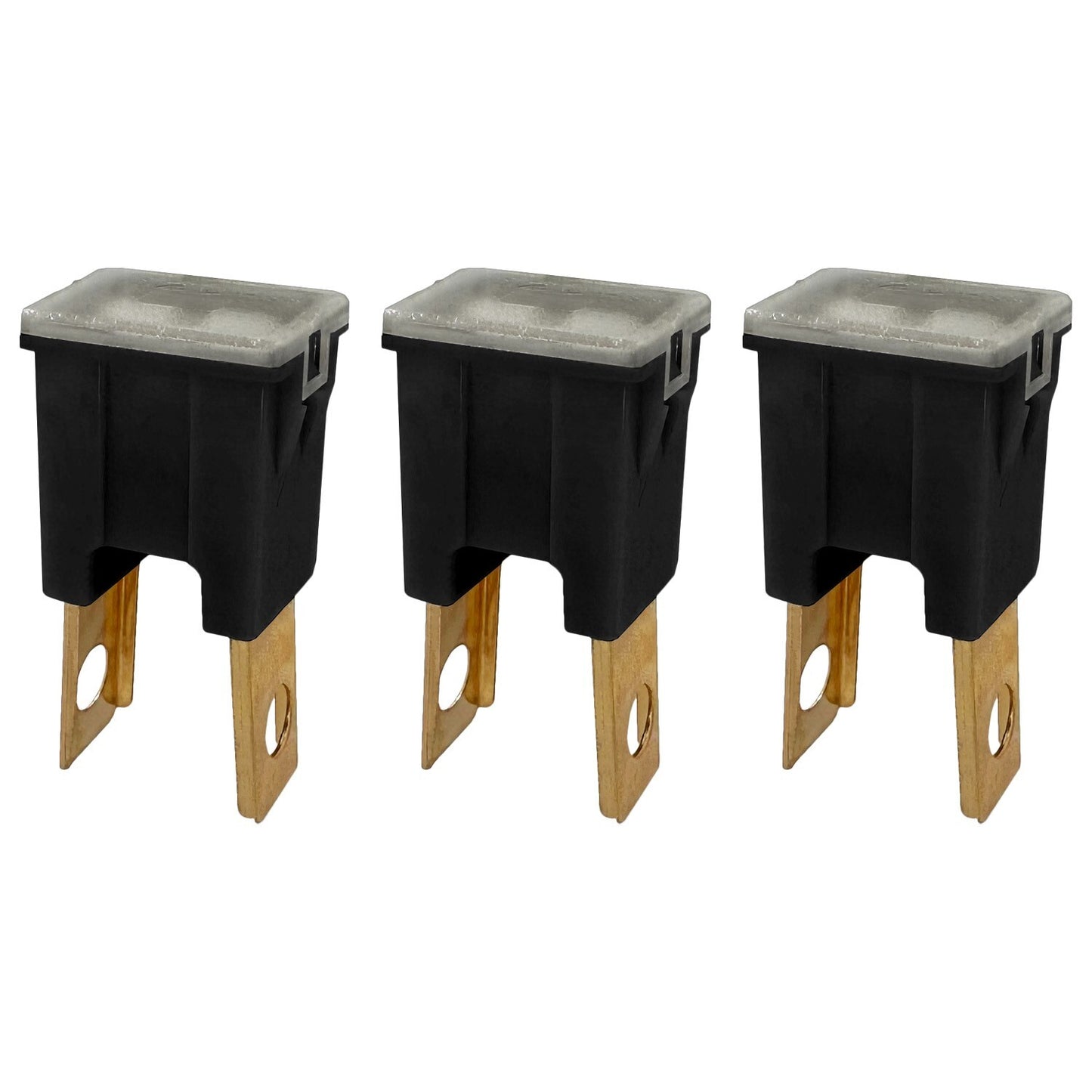 80A Straight Male Fuse Cartridge FLM PAL Auto Link for Car Truck RV SUV - 3 pk