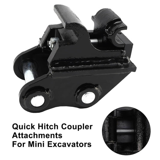 Solid Spare Quick Hitch Coupler Attachments For Mini Excavators Excavator Attachment