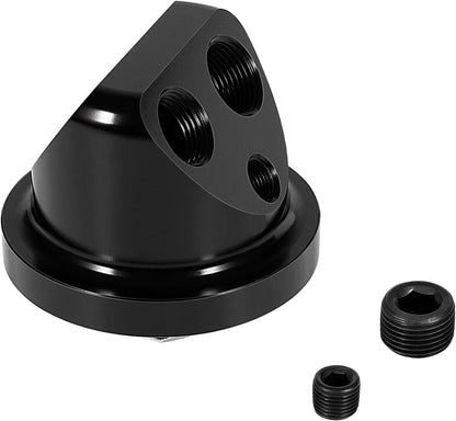 Radiator Hose Swivel Neck Thermostat Housing Black for Honda K-Series K20 K24