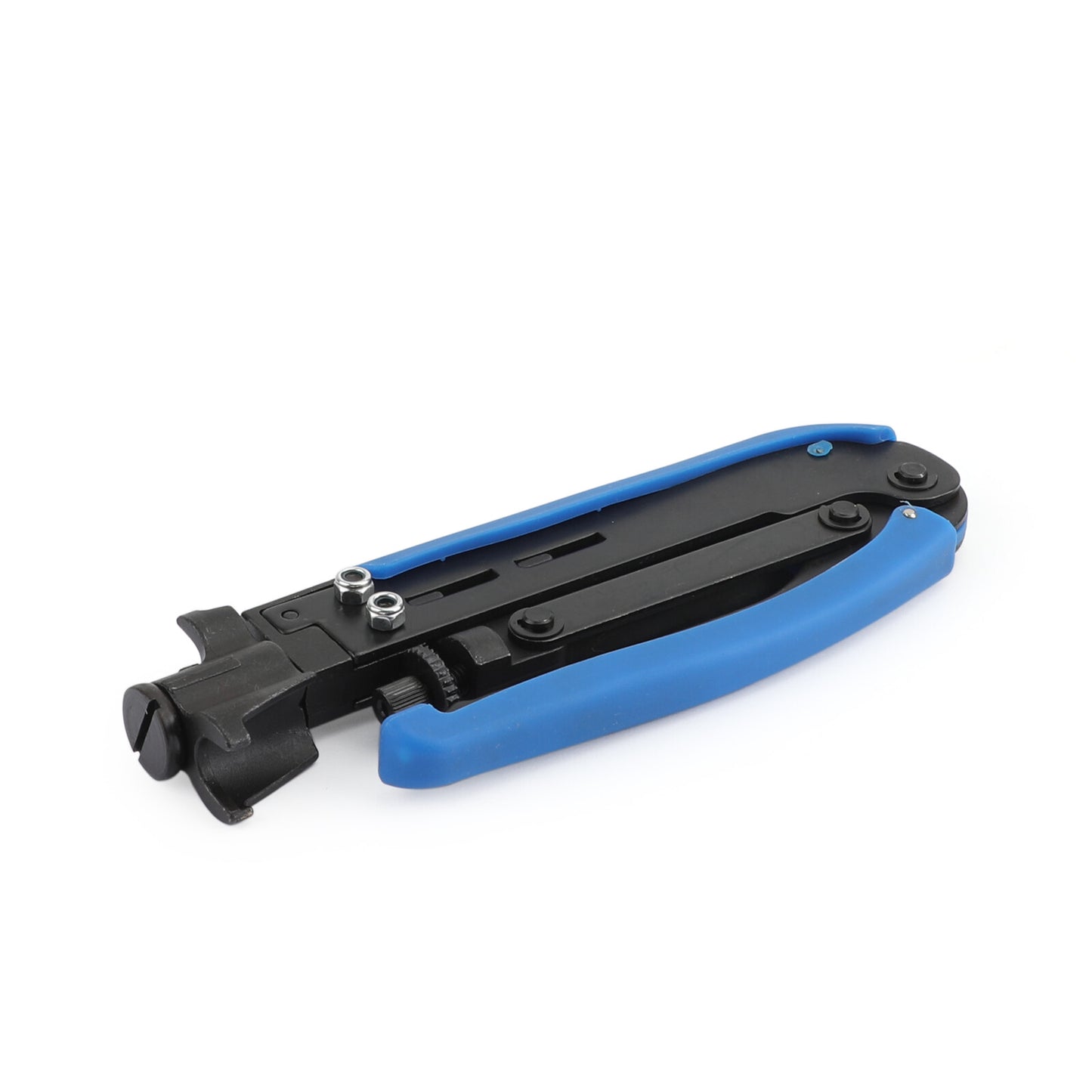 Cable Coax Coaxial Crimper Stripper + Compression Tool F RG59 RG6 RG11 Connector