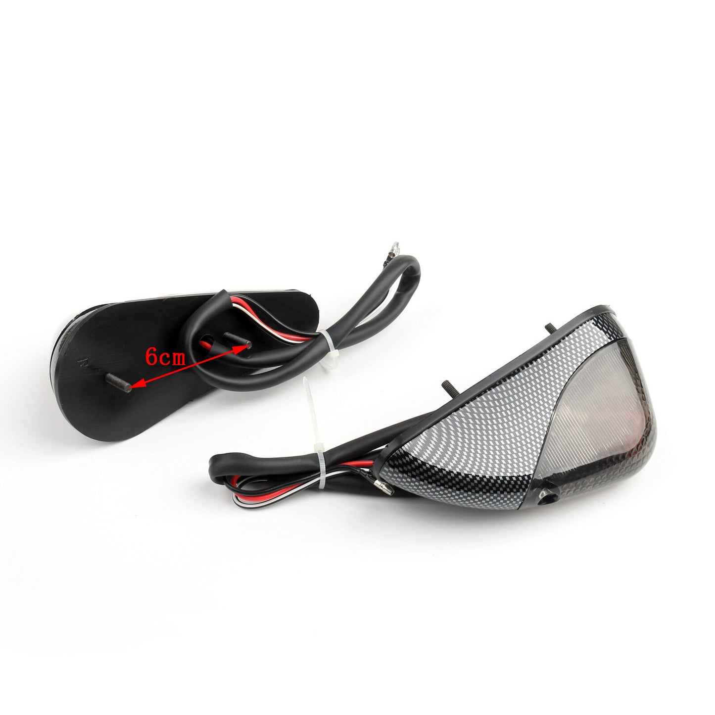 Smoke Front Turn Signals Fit 1988-2007 Kawasaki Ninja EX 250  2001 2002 2003