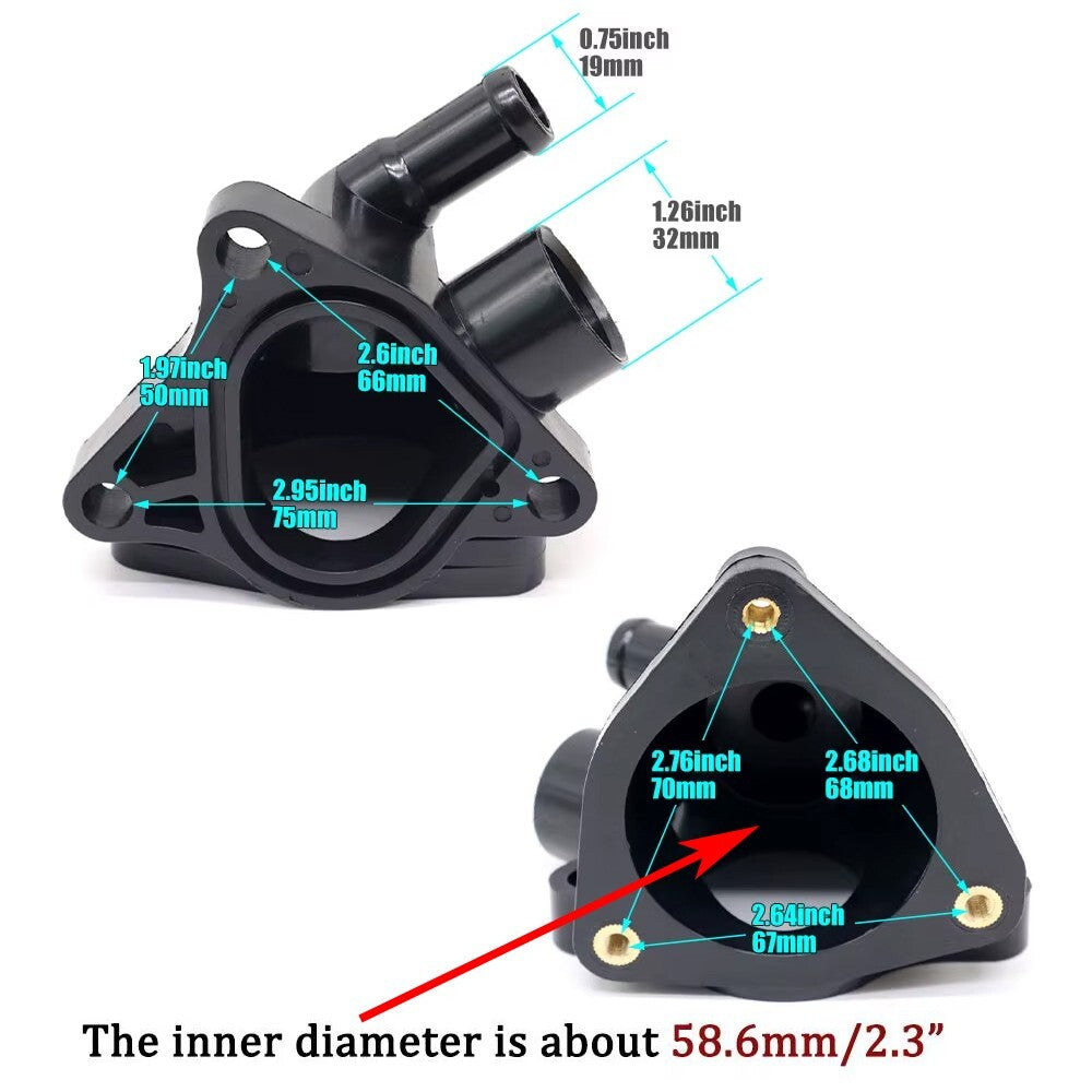 19320-PNA-003 New Thermostat Housing Case For Acura RSX 2.0L Honda CR-V 2.4L