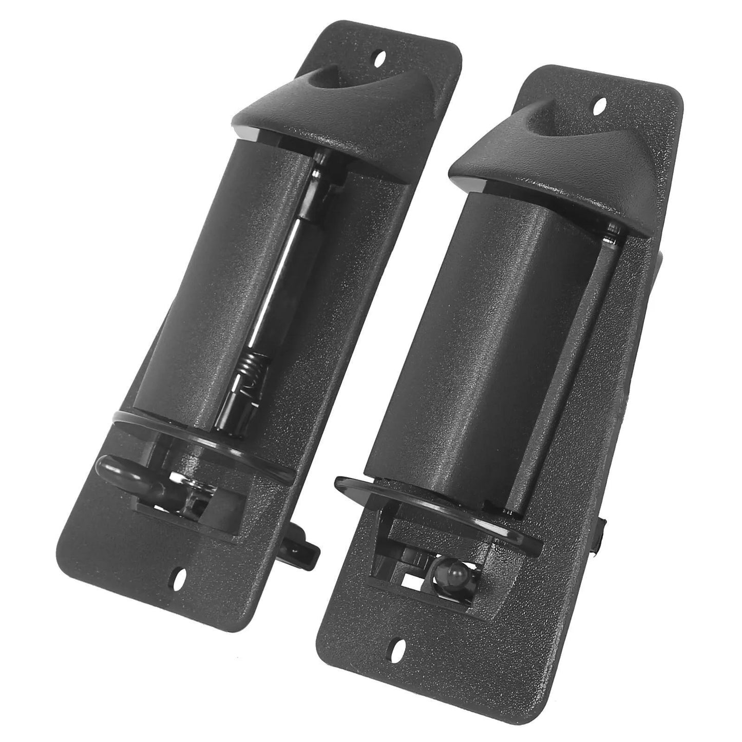 Solid Spare Door Handle Pair Rear Outside For 99-07 Chevy Silverado/GMC Sierra Extended Cab