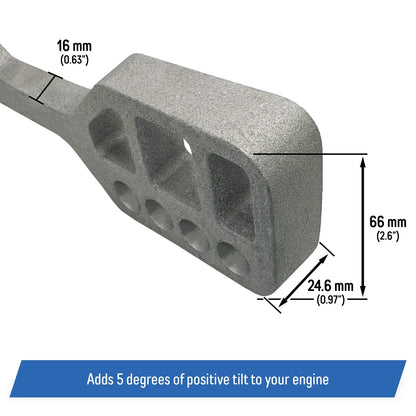 5 Degree Positive Tuck Transom Wedge for All Brands - Port + Starboard (1 Set)