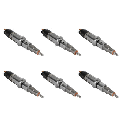 6PCS Common Rail Fuel Injector 0986435574 fit Dodge Cummins 6.7L 2013-2018