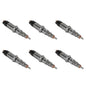 6PCS Common Rail Fuel Injector 0986435574 fit Dodge Cummins 6.7L 2013-2018