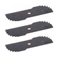 Solid Spare (3) Heavy Duty Edger Replacement Blade for Black+Decker EB-007 Edge Hog