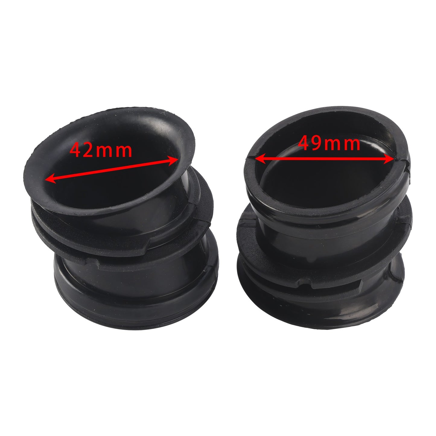 4x Carb Air Cleaner Duct Joint For Kawasaki Ninja 600R ZL600 Zephyr ZR750 ZR7S