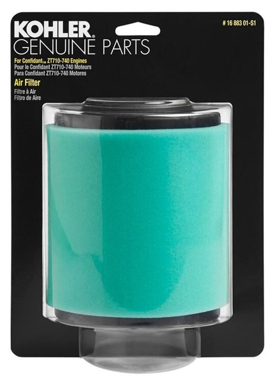 Solid Spare Kohler 16 883 01-S1 Air Filter & Pre-Cleaner Kit