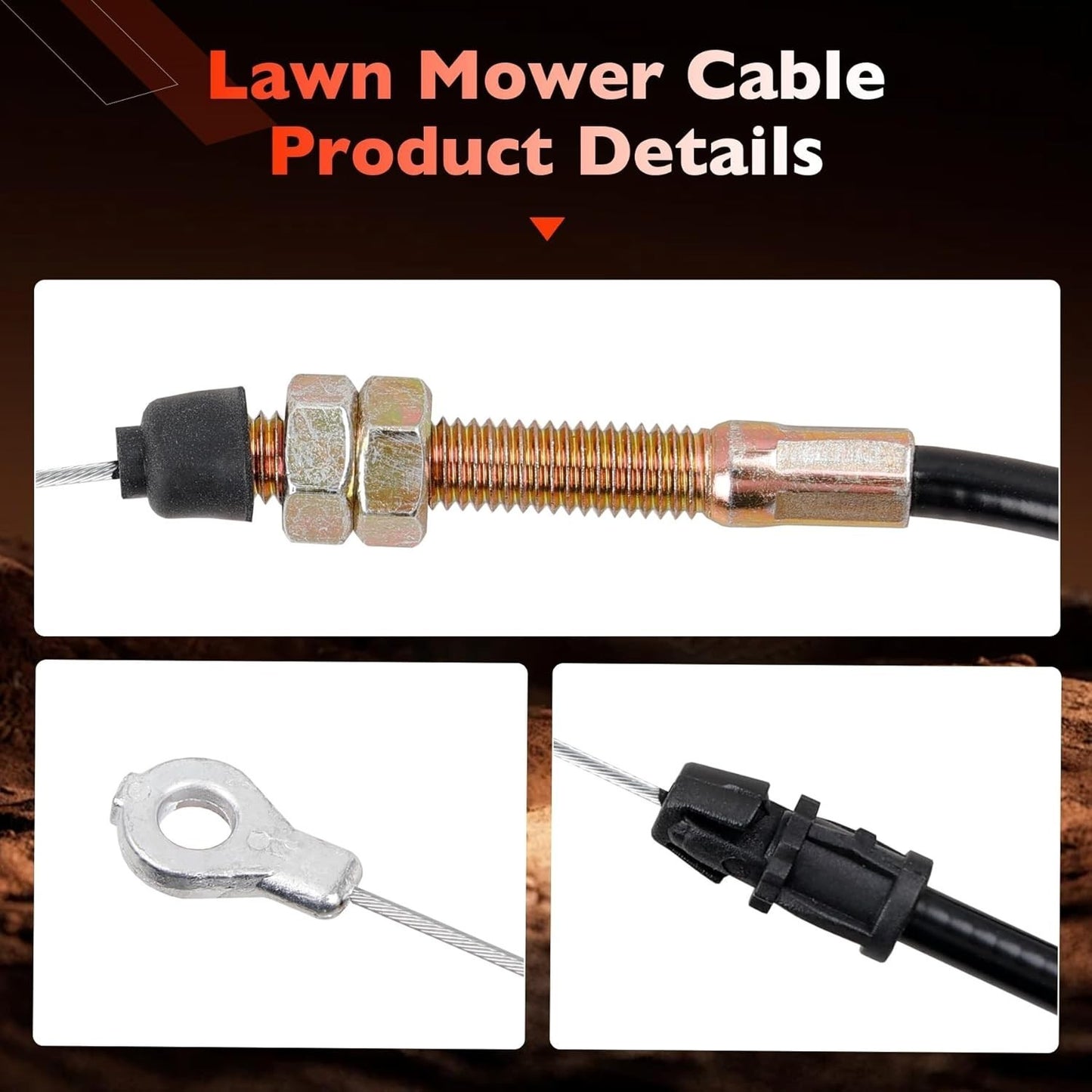 06944500 Control Cable For Ariens Gravely ST622 ST522 ST22 String Trimmers