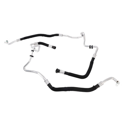2X Engine Oil Cooler Hose Pipe Inlet & Outlet For BMW F02 F05 F06 535i 640i 740i