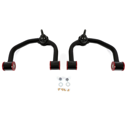 Solid Spare 0-4" Lift Front Upper Control Arms For Ford F150 2004-2022 Powder Coated LH+RH
