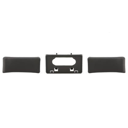 Solid Spare Fit For Ford F-150 2009-2014 Front Bumper License Plate Bracket Guards Pads Cap