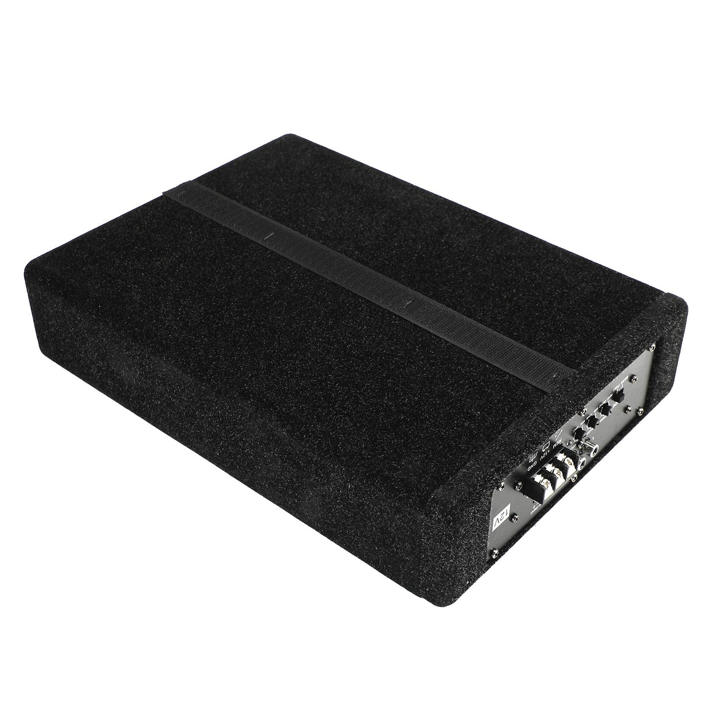 8" Car Subwoofer Under-Seat 800W Amplifier Speaker Audio Sub Woofer Slim Box