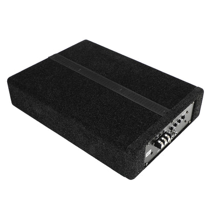 8" Car Subwoofer Under-Seat 800W Amplifier Speaker Audio Sub Woofer Slim Box