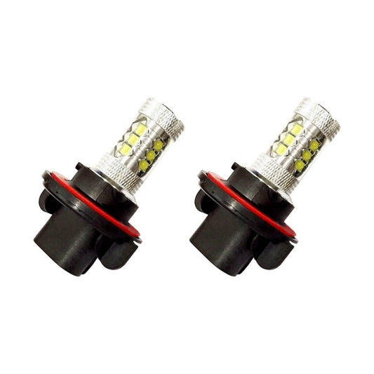 Solid Spare Fits Polaris 2x 80W Super White LED Headlight Bulb ATV Four Wheeler Side by Side