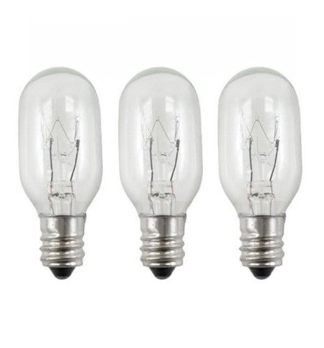 Solid Spare Lighted Incandescent Mirror Replacement Bulb for Conair 20 Watt 3 BULBS