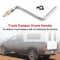 Truck Camper Crank Handle For Slide-in Truck Campers w/10-Tooth Gear On The End