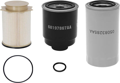 6.7L Cummins Oil & Fuel Filter Kit For 2013-2018 RAM 2500 3500 4500 5500 291AA