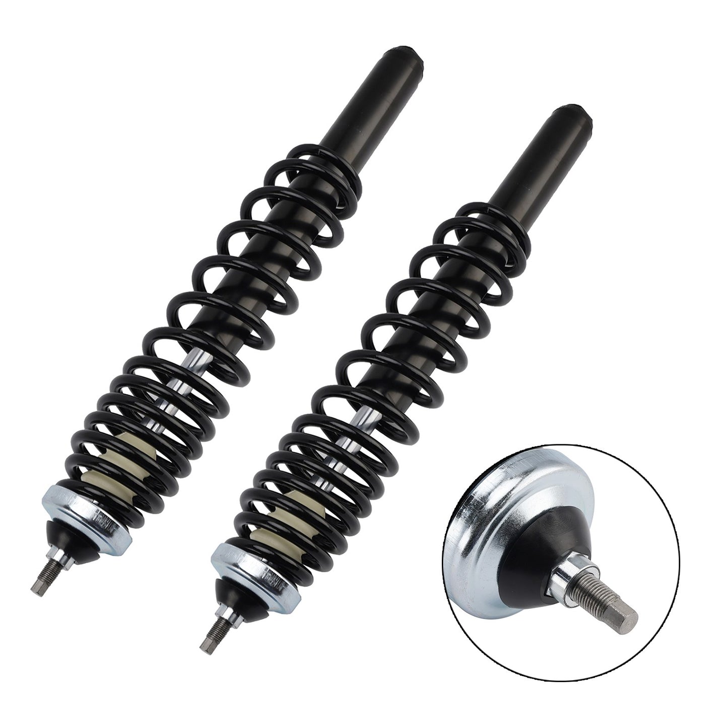 2 Pcs Front Shocks 7043532 For Polaris Ranger 400 500 Midsize Crew Fullsize 800